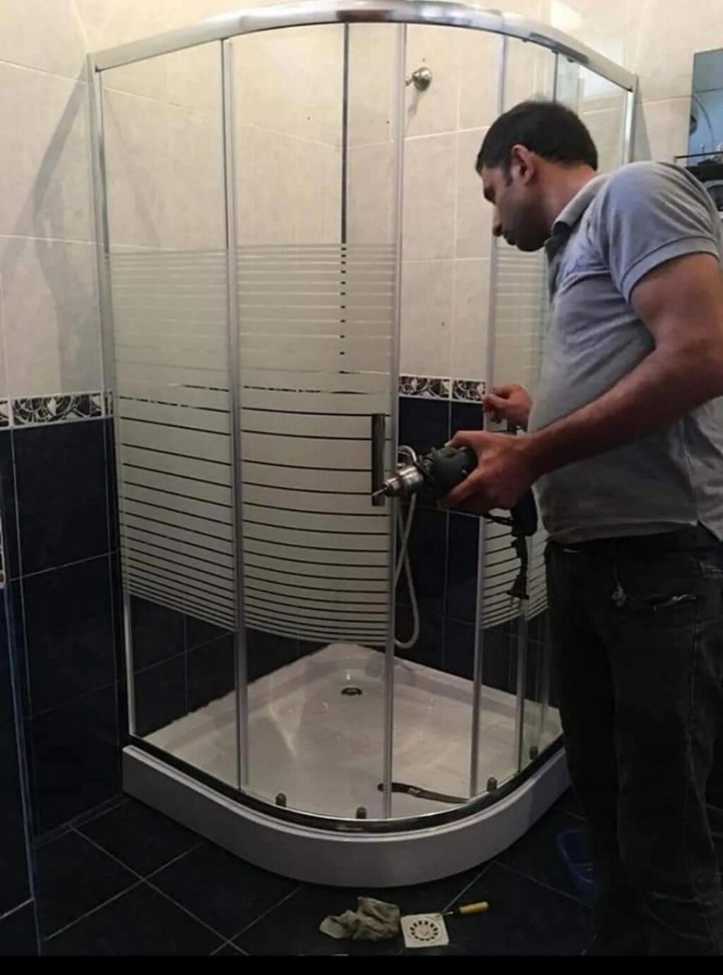 Duş Gider Açma - Güvenli müdahale