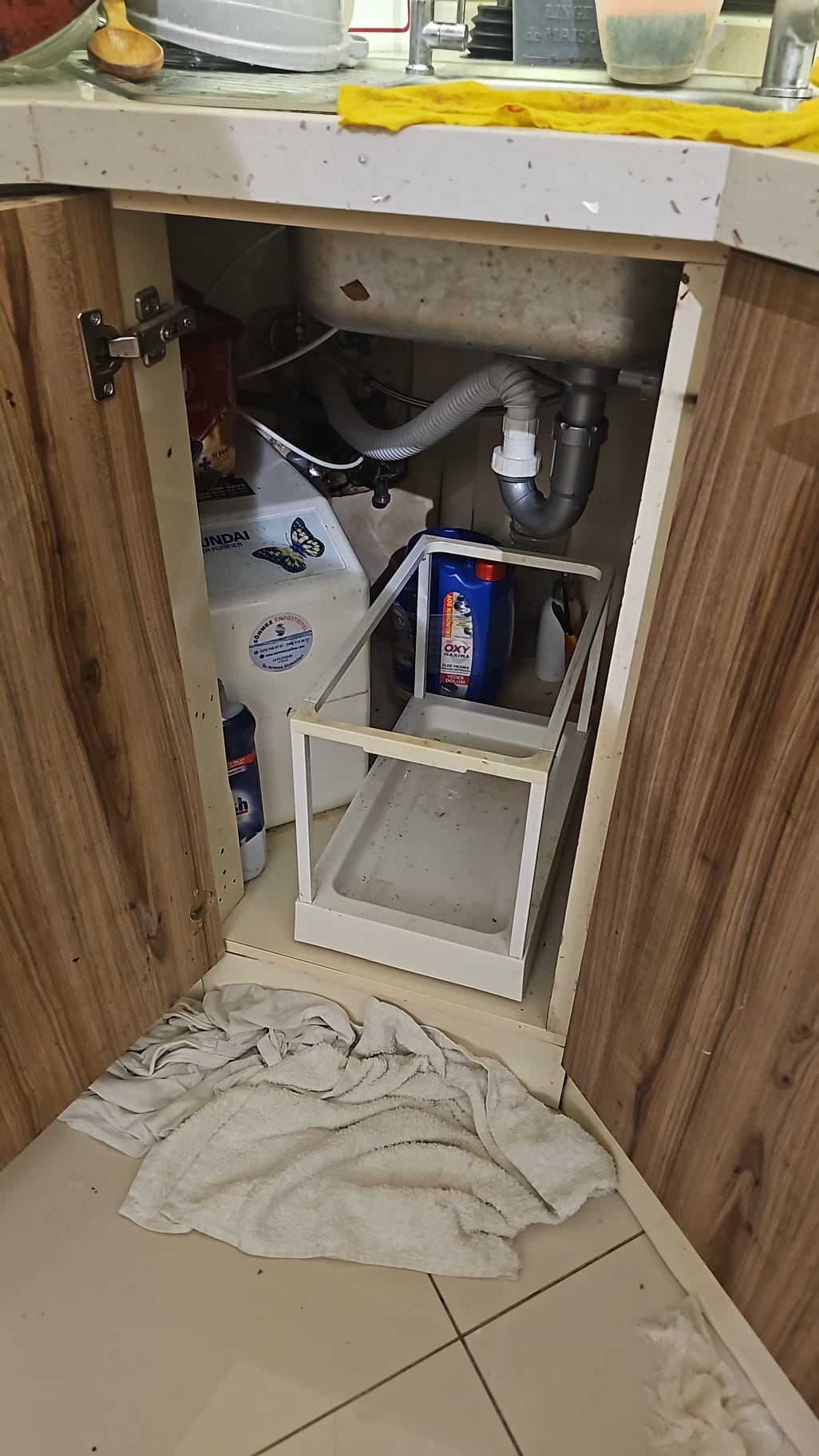 Lavabo Altı Tıkanıklık Açma